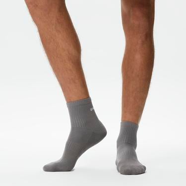  UNITED4 Erkek Gri/Krem 2'li Çorap