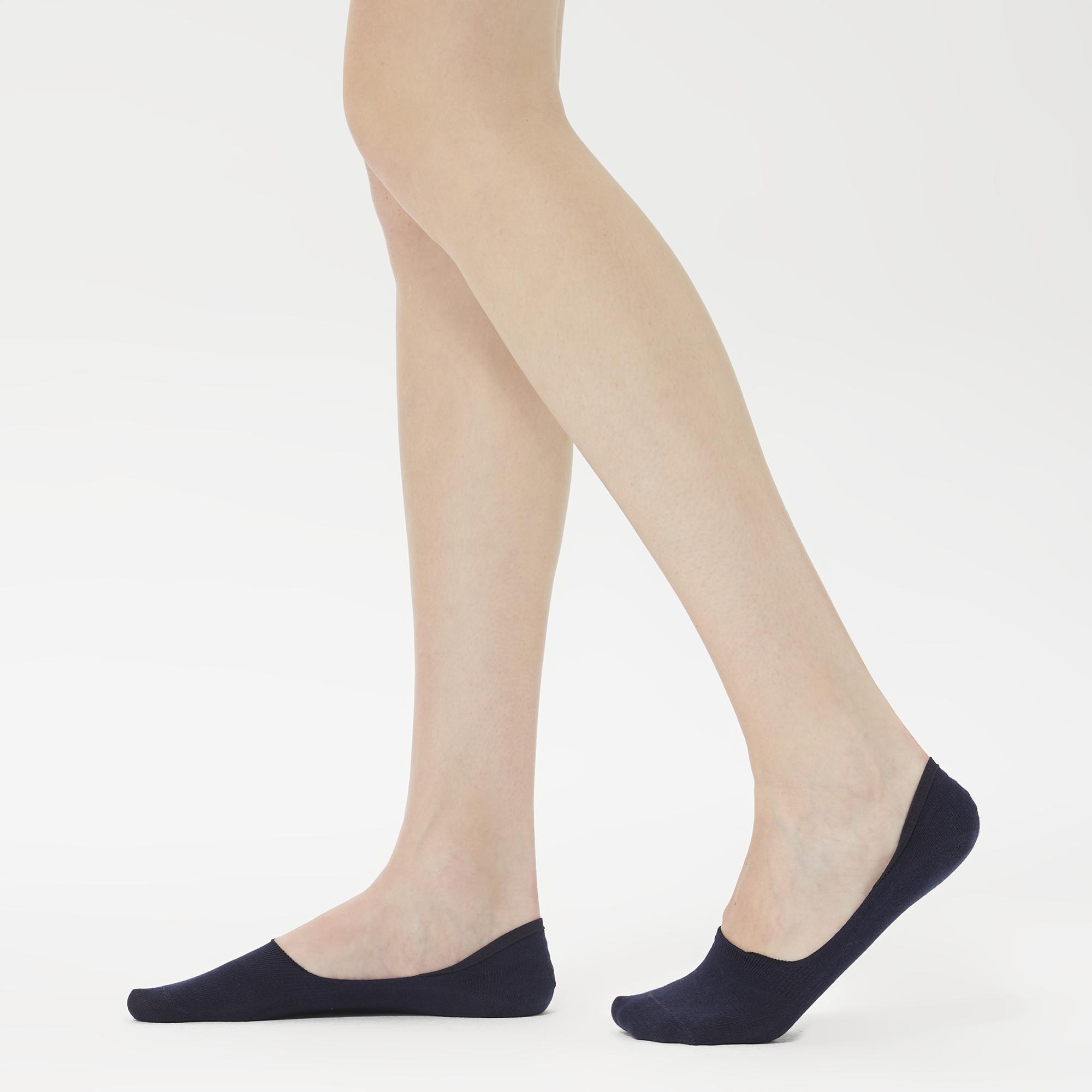 UNITED4 Unisex Gri/Lacivert 2'li Çorap