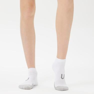  UNITED4 Kadın Beyaz/Gri 2'li Çorap