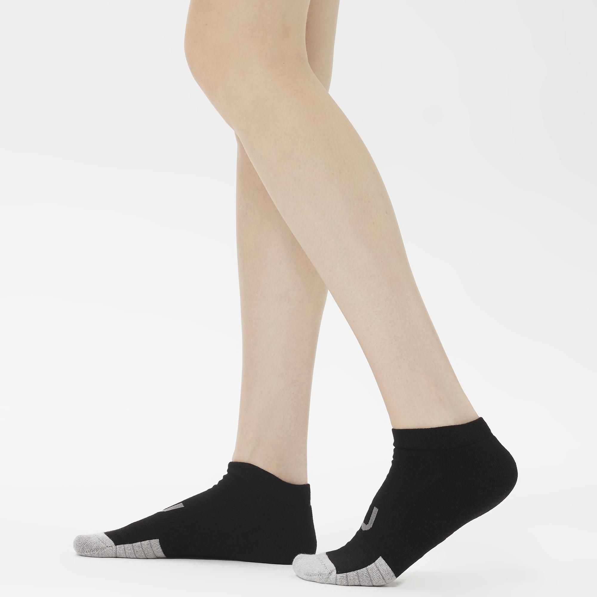 United4 Street Mid Crew Kadın Beyaz/Gri/Siyah  3'lü Çorap