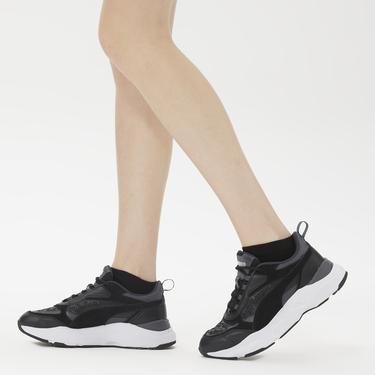  United4 Street Mid Crew Kadın Beyaz/Gri/Siyah  3'lü Çorap