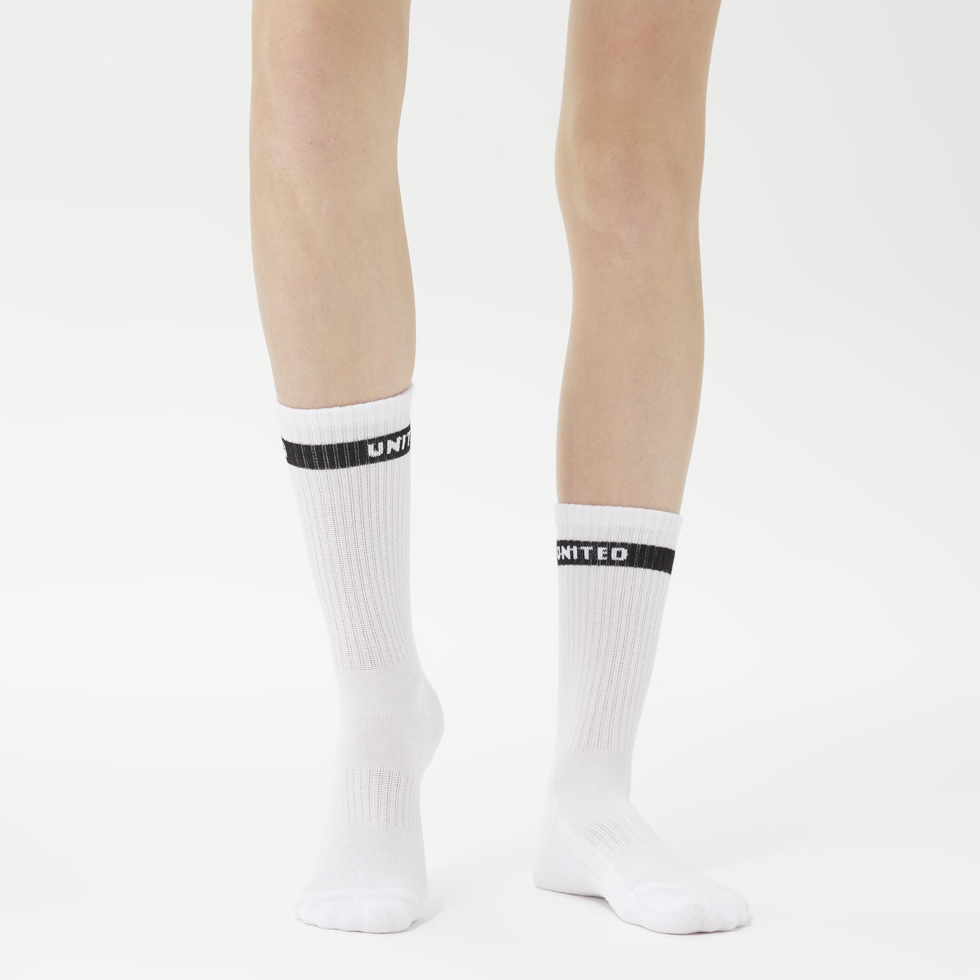 United Kadın Beyaz Çorap