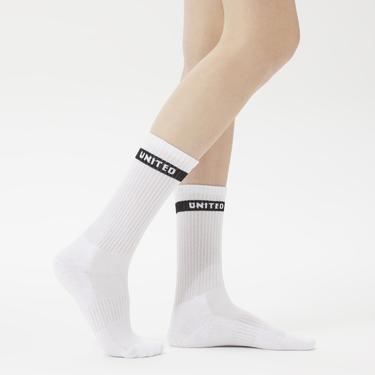  United Kadın Beyaz Çorap