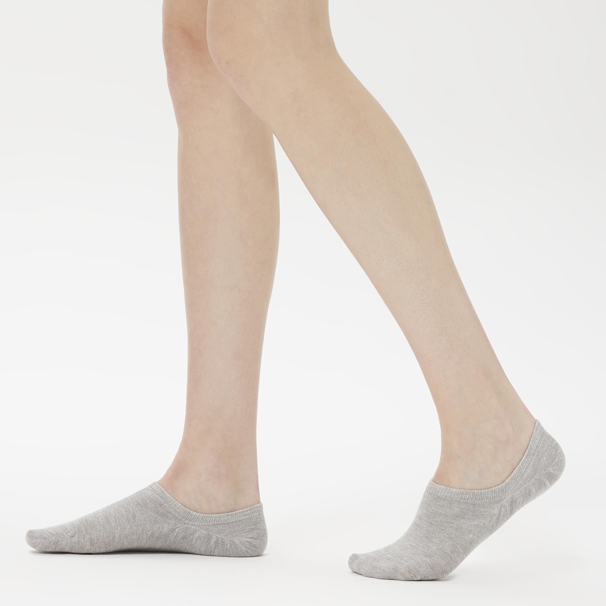 UNITED4 Core Kadın Gri 3'lü Çorap