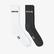 UNITED4 Core Erkek Gri/Siyah 2'li Çorap