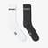 UNITED4 Core Erkek Beyaz/Gri 2'li Çorap