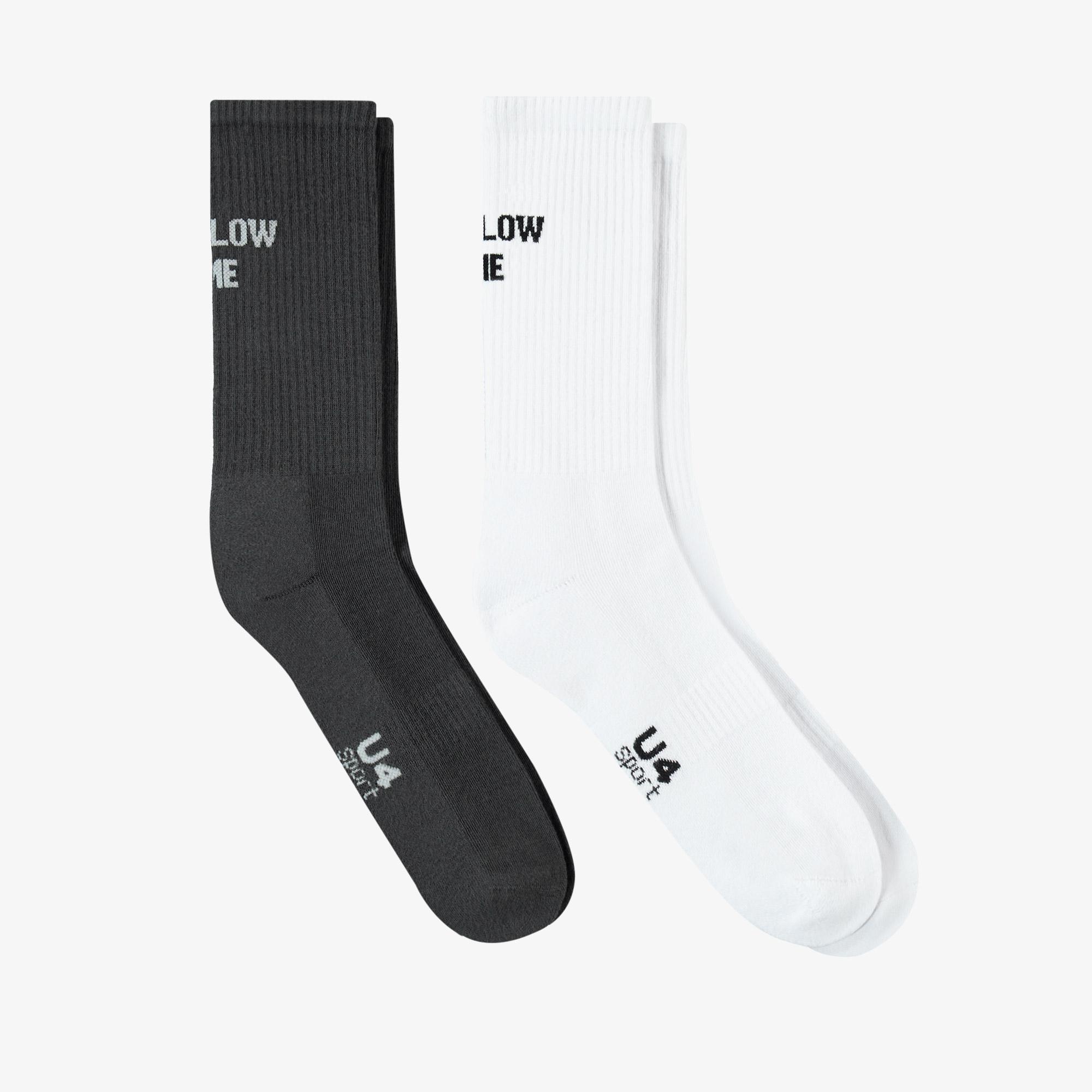 UNITED4 Core Unisex Renkli 2'li Çorap