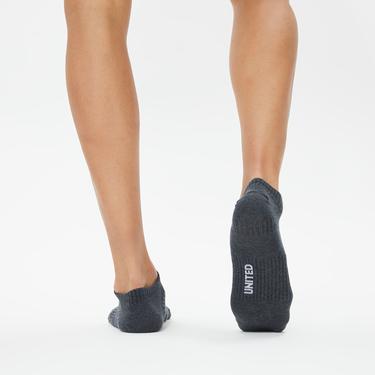  UNITED4 Core Erkek Gri 3'lü Çorap