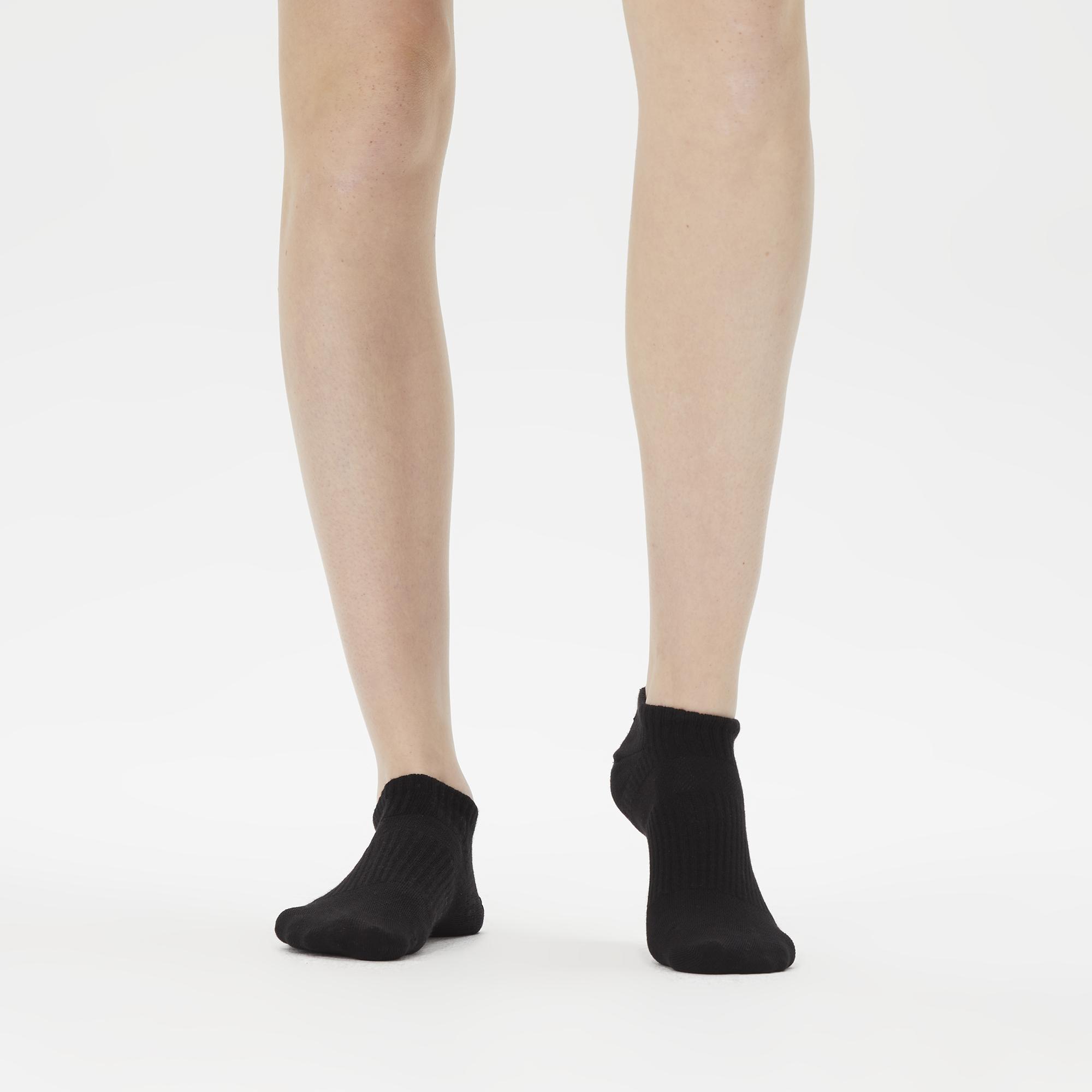 UNITED4 Core Kadın Siyah 3'lü Çorap