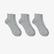UNITED4 Core Unisex Gri 3'lü Çorap