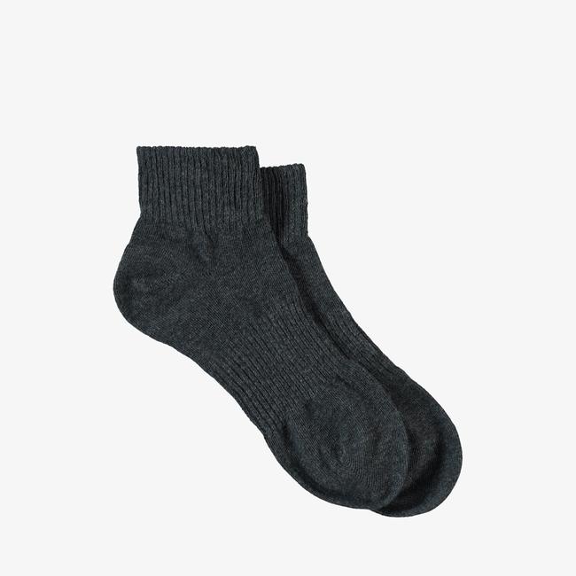  UNITED4 Unisex Gri Çorap