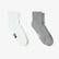 UNITED4 Street Essentials Mid-Crew Unisex Beyaz/Gri 2'li Çorap