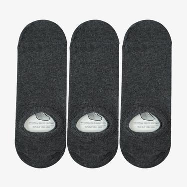  UNITED4 Core Erkek Gri 3'lü Çorap