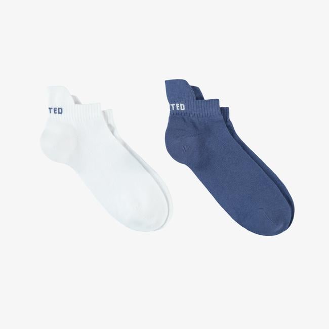  UNITED4 Street Erkek Lacivert/Beyaz 2'li Çorap