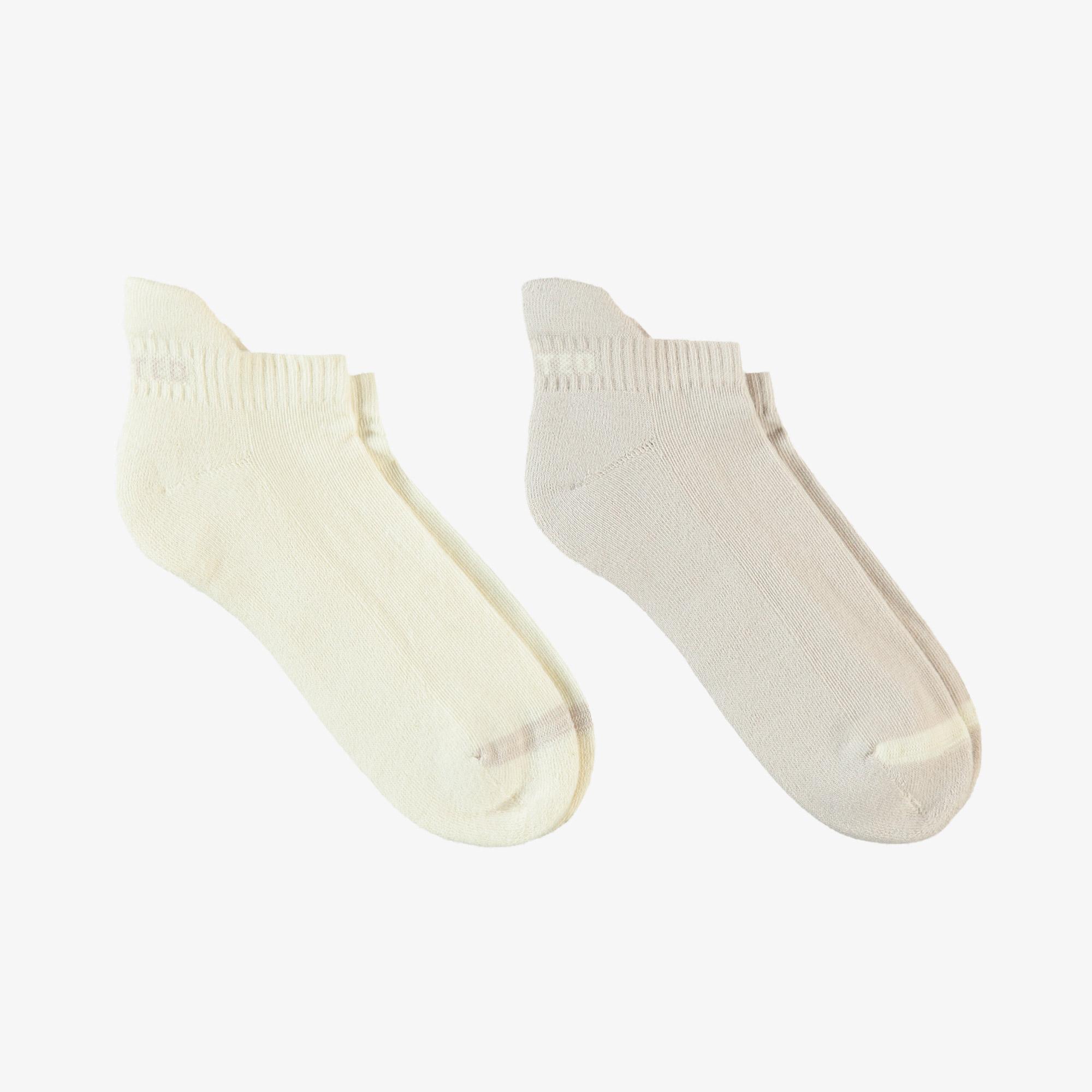 United4 Street  Unisex Krem 2'li Çorap