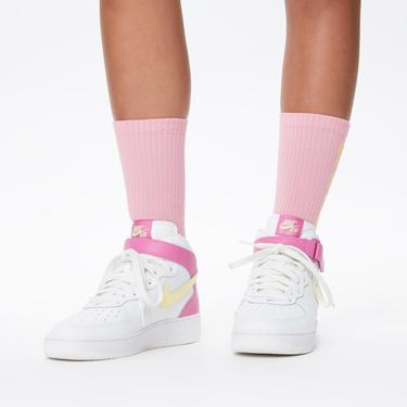  UNITED4 Unisex Pembe/Turuncu/Sarı 3'lü Çorap