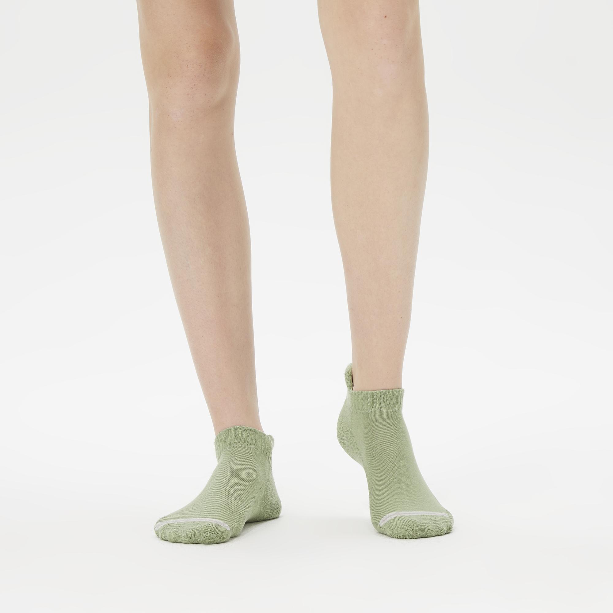 UNITED4 Street  Unisex Beyaz/Yeşil 2'li Çorap