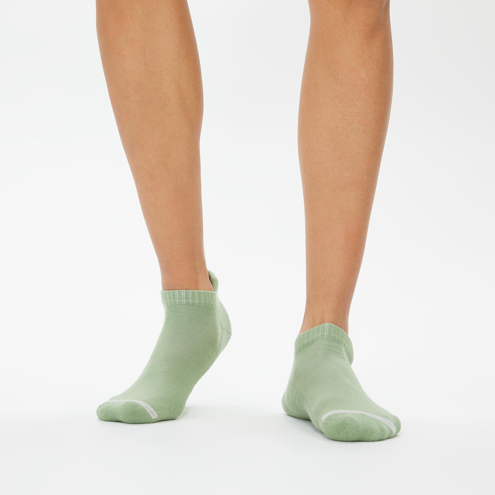 UNITED4 Street  Unisex Beyaz/Yeşil 2'li Çorap