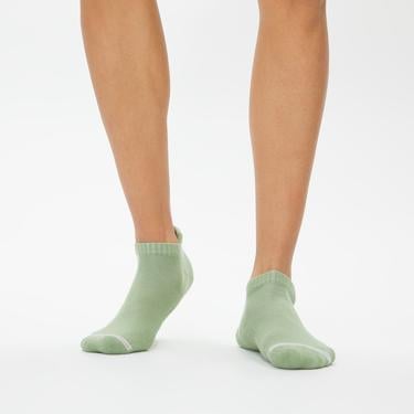  UNITED4 Street  Unisex Beyaz/Yeşil 2'li Çorap