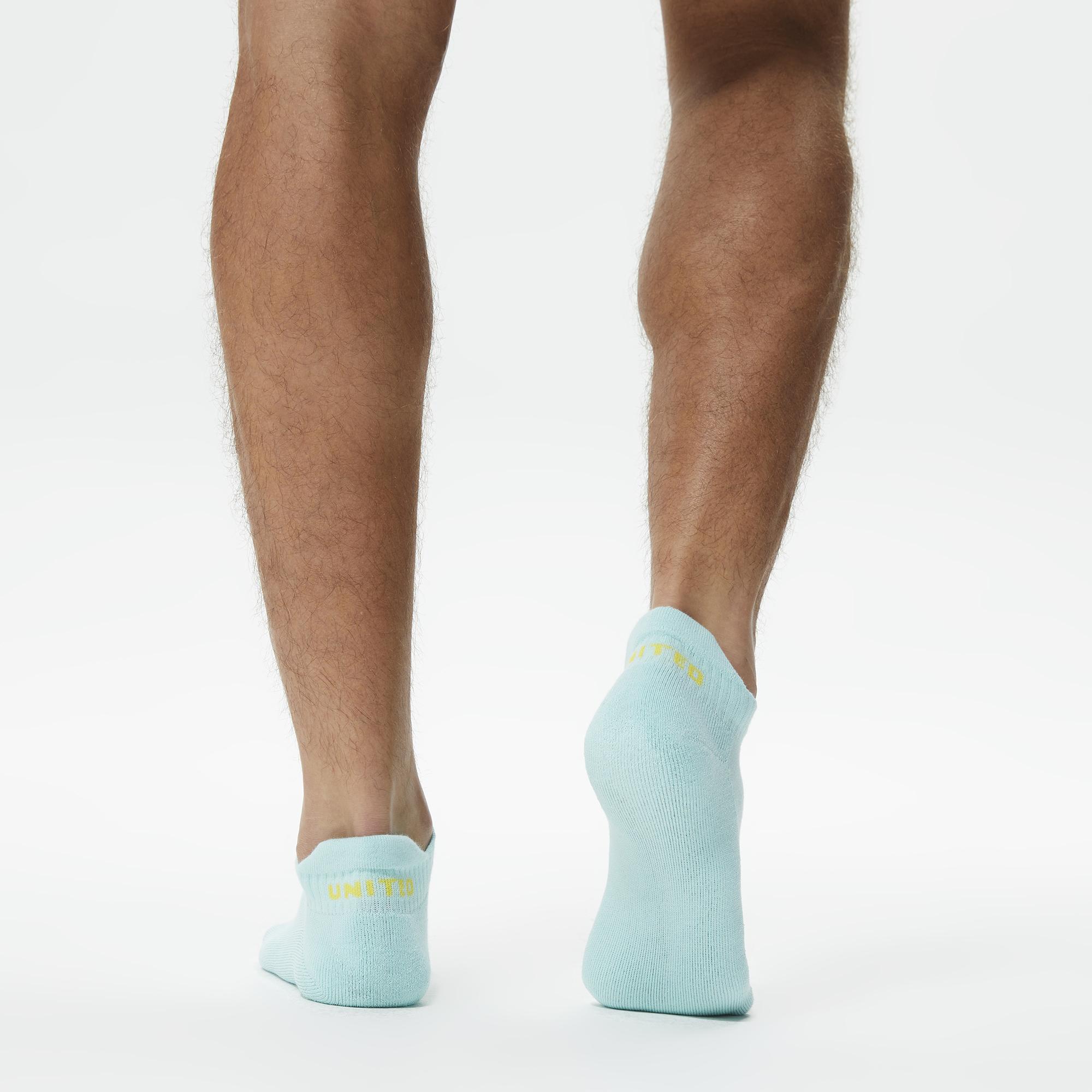 UNITED4 Erkek Sarı/Mavi 2'li Çorap