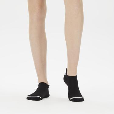  UNITED4 Unisex Beyaz/Siyah 2'li Çorap