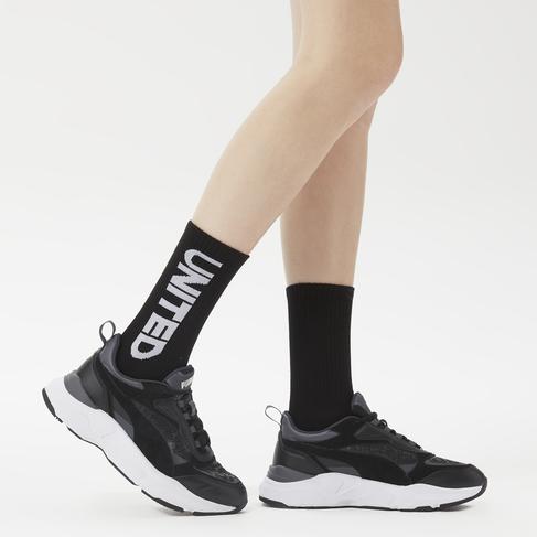  UNITED4 Unisex Siyah Çorap
