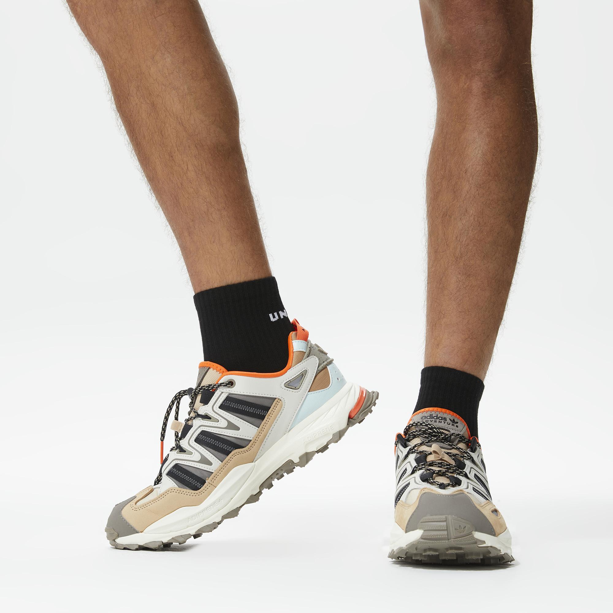 UNITED4 Classic Unisex Siyah/Beyaz 2'li Çorap