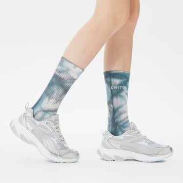  UNITED4 Unisex Pembe/Yeşil 2'li Çorap