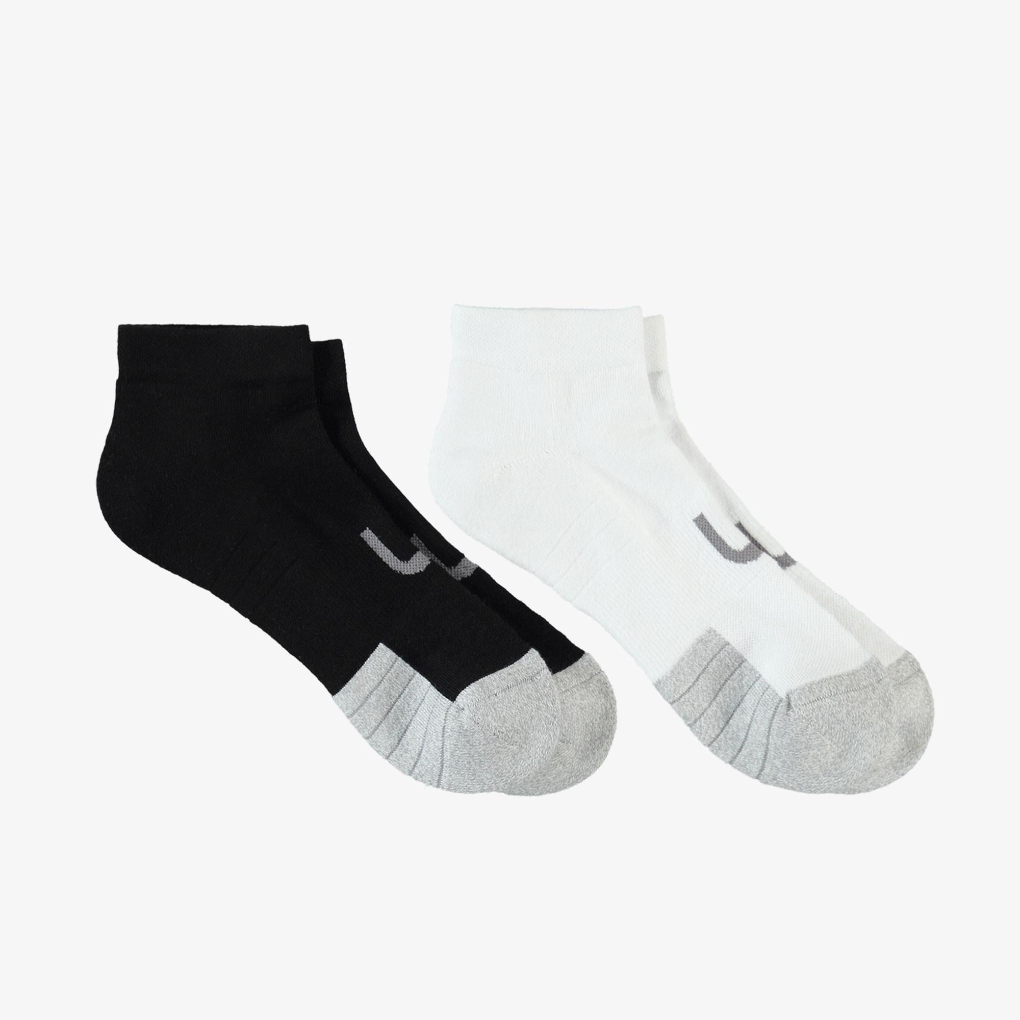 UNITED4 Street Mid Crew Kadın Siyah/Beyaz 2'li Çorap