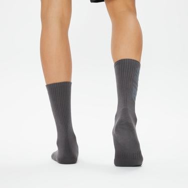  UNITED4 Erkek Siyah/Yeşil/Gri 3'lü Çorap