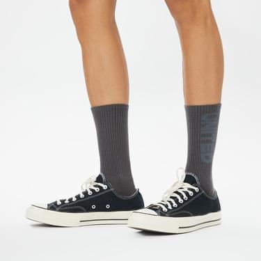  UNITED4 Erkek Siyah/Yeşil/Gri 3'lü Çorap