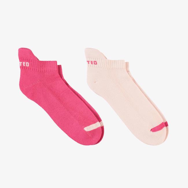  UNITED4 Street  Kadın Pembe 2'li Çorap