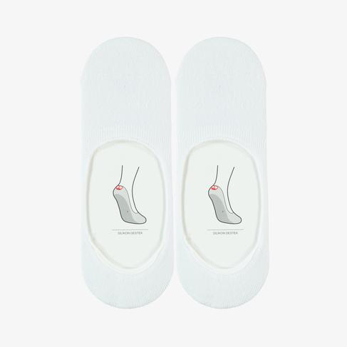  UNITED4 Unisex 2'li Beyaz Çorap