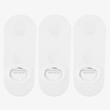  UNITED4 Kadın Beyaz 3'lü Çorap