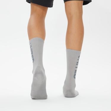  UNITED4 Unisex Gri/Mavi 2'li Çorap
