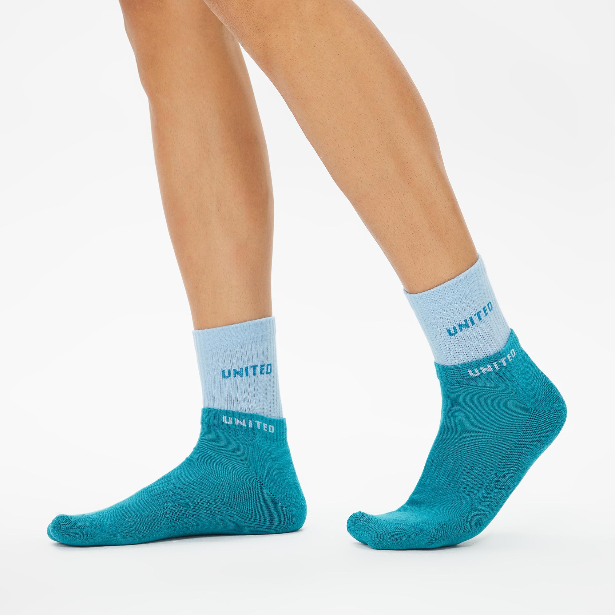 UNITED4 Street  Erkek Mavi 2'li Çorap