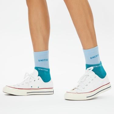  UNITED4 Street  Erkek Mavi 2'li Çorap