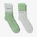 UNITED4 Erkek Yeşil/Gri 2'li Çorap