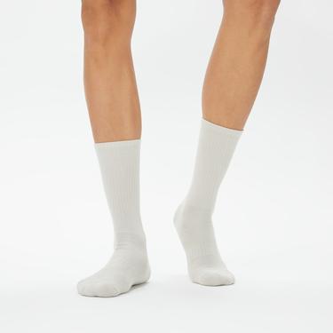  UNITED4 Unisex Gri 2'li Çorap