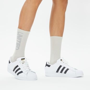  UNITED4 Unisex Gri 2'li Çorap