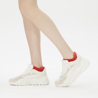  UNITED4 Kadın Kırmızı/Mor 2'li Çorap