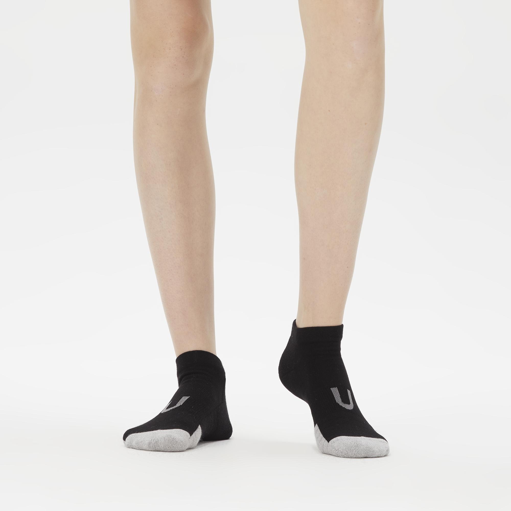 UNITED4 Kadın Siyah 2'li Çorap