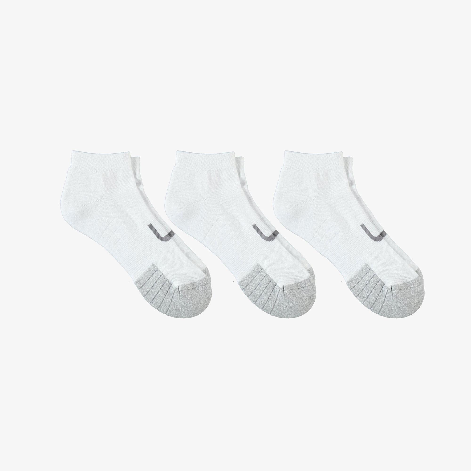 UNITED4 Kadın Beyaz 3'lü Çorap