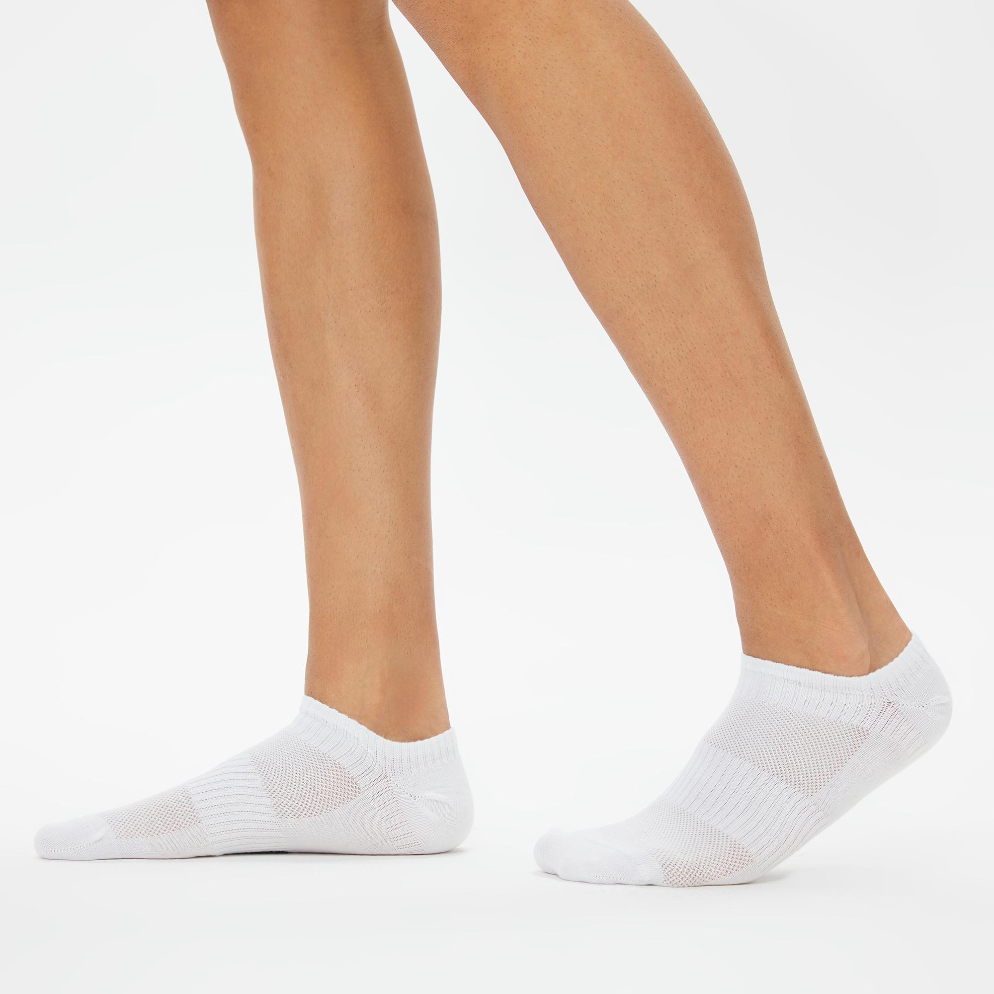 UNITED4 Classic Unisex Beyaz 2'li Çorap