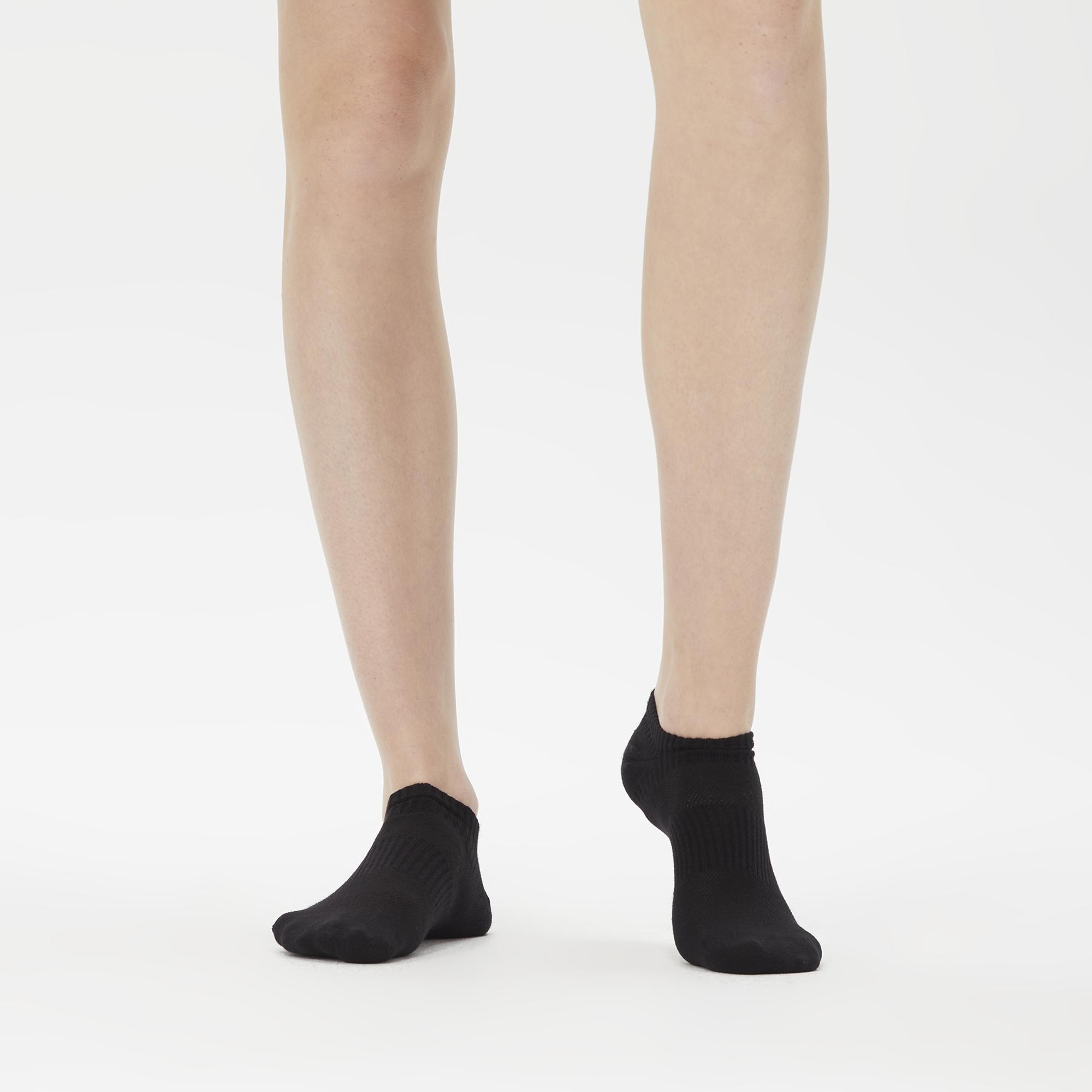 UNITED4 Kadın Siyah  2'li Çorap