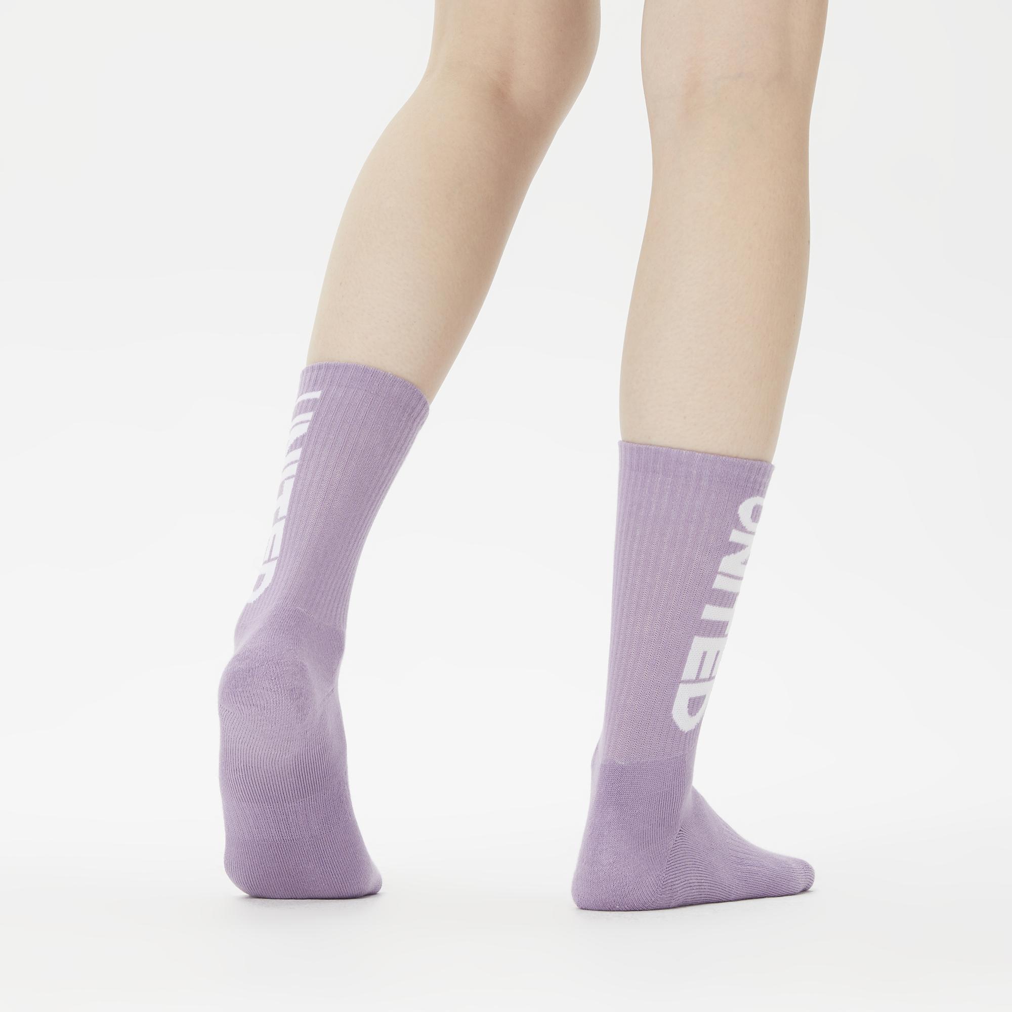 UNITED4 Kadın Mor Çorap