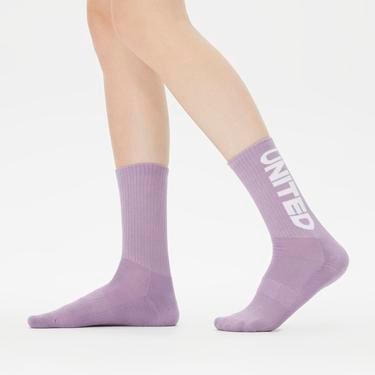  UNITED4 Kadın Mor Çorap