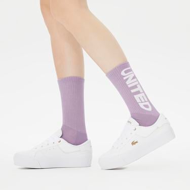  UNITED4 Kadın Mor Çorap