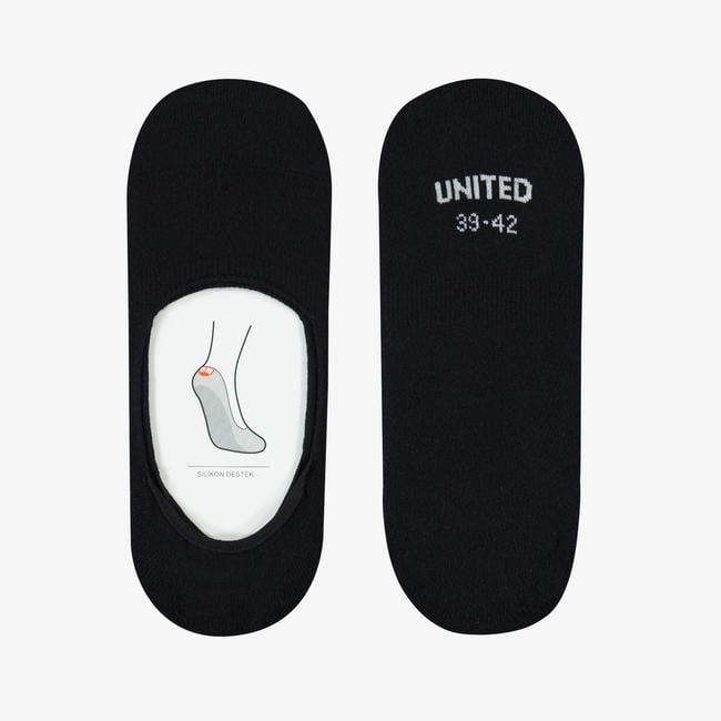  UNITED4 Unisex Siyah Çorap