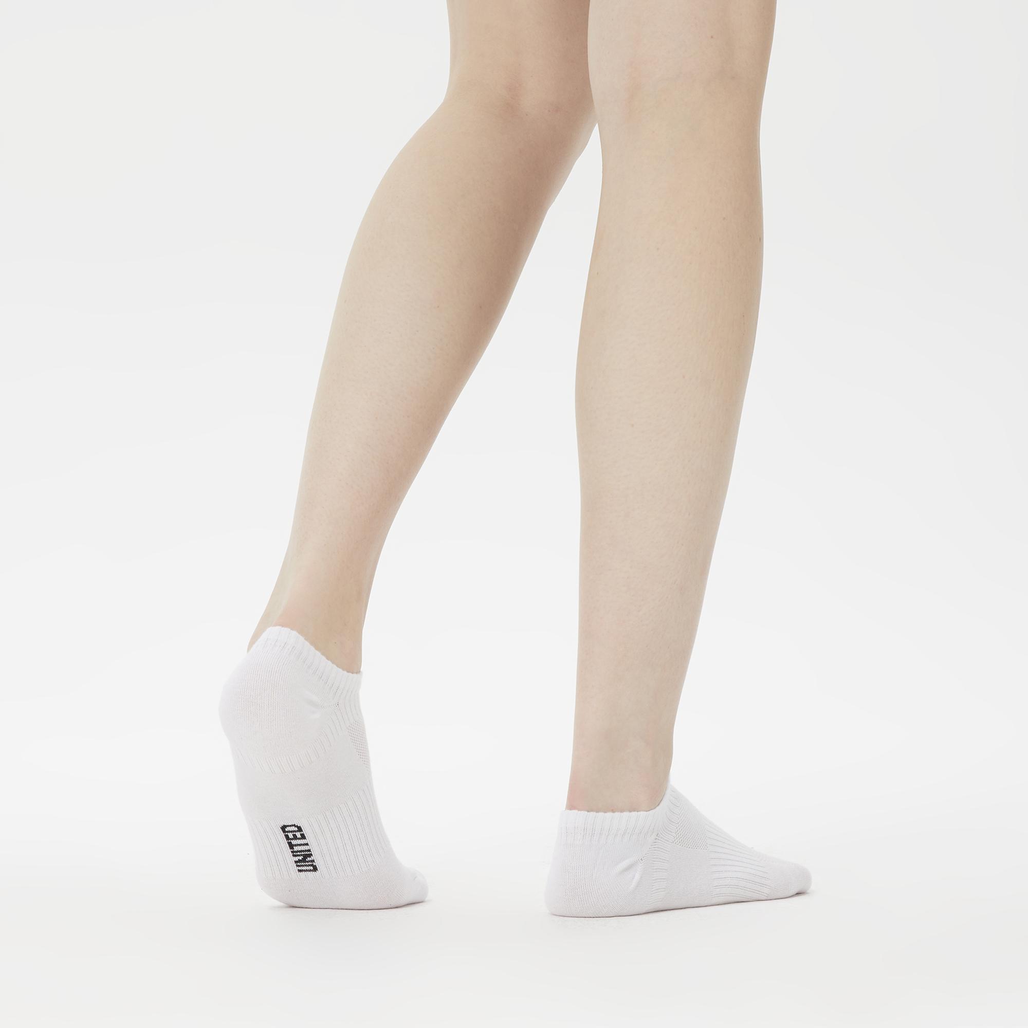 UNITED4 Classic Unisex Beyaz 2'li Çorap